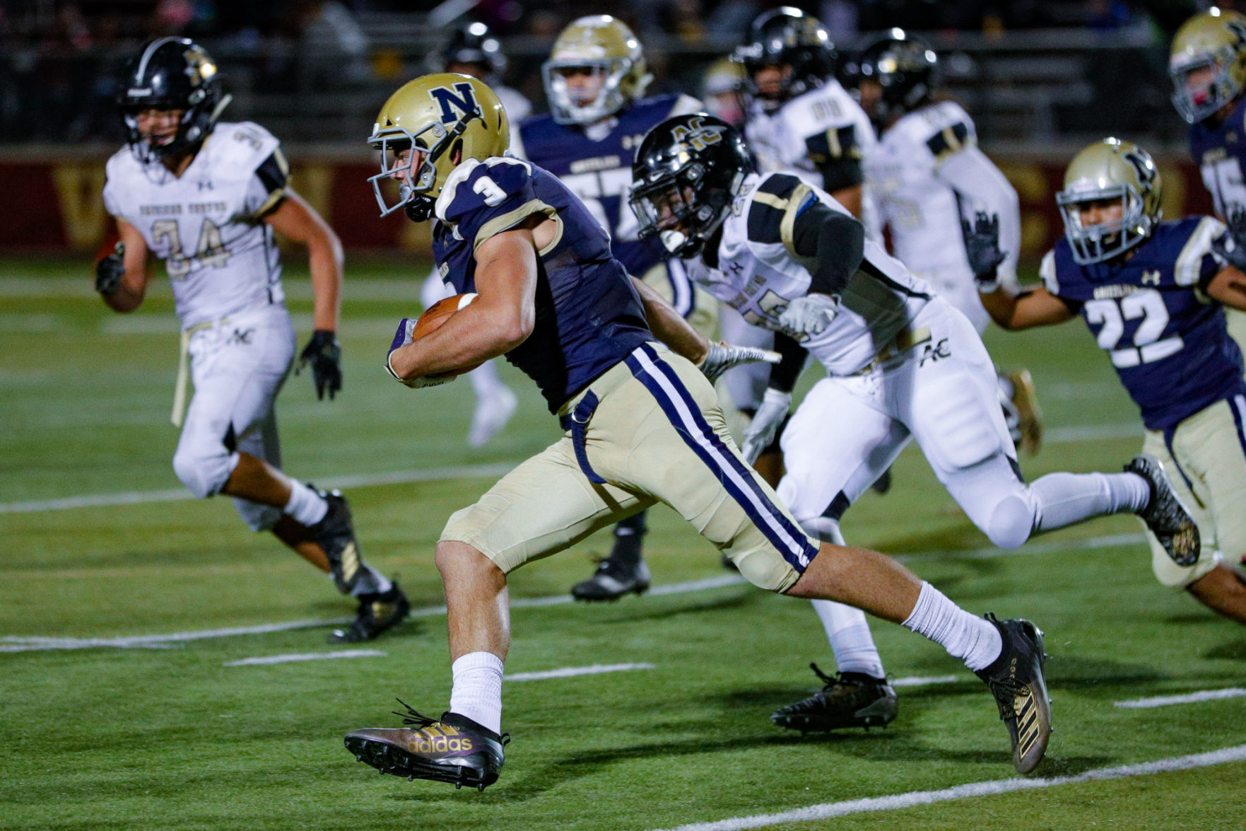 Napa High Grizzlies vs. American Canyon Wolves Varsity Football